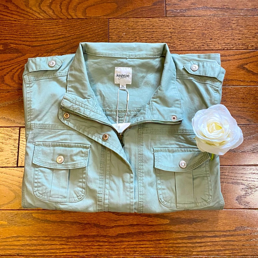 Kensie Jeans Utility Jacket